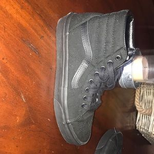 Black High Top Vans